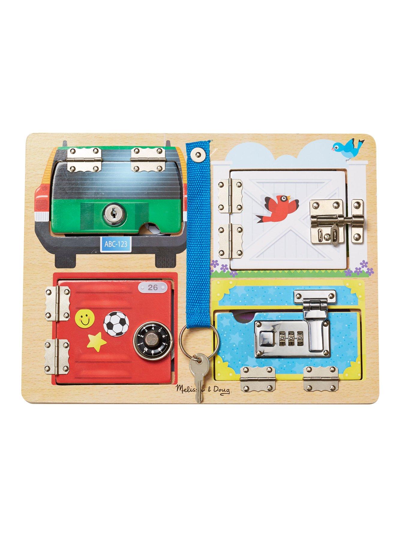  image of melissa-doug-lock-and-latch-board