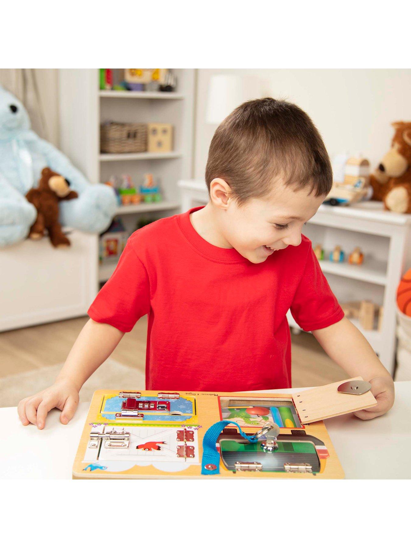  image of melissa-doug-lock-and-latch-board