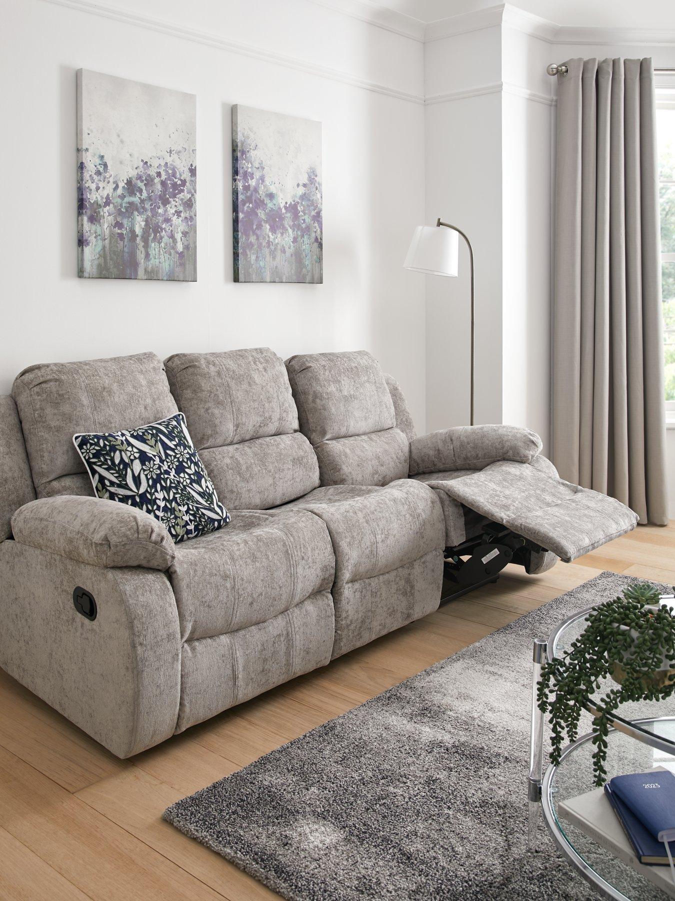 Recliner 3 online seater fabric sofa