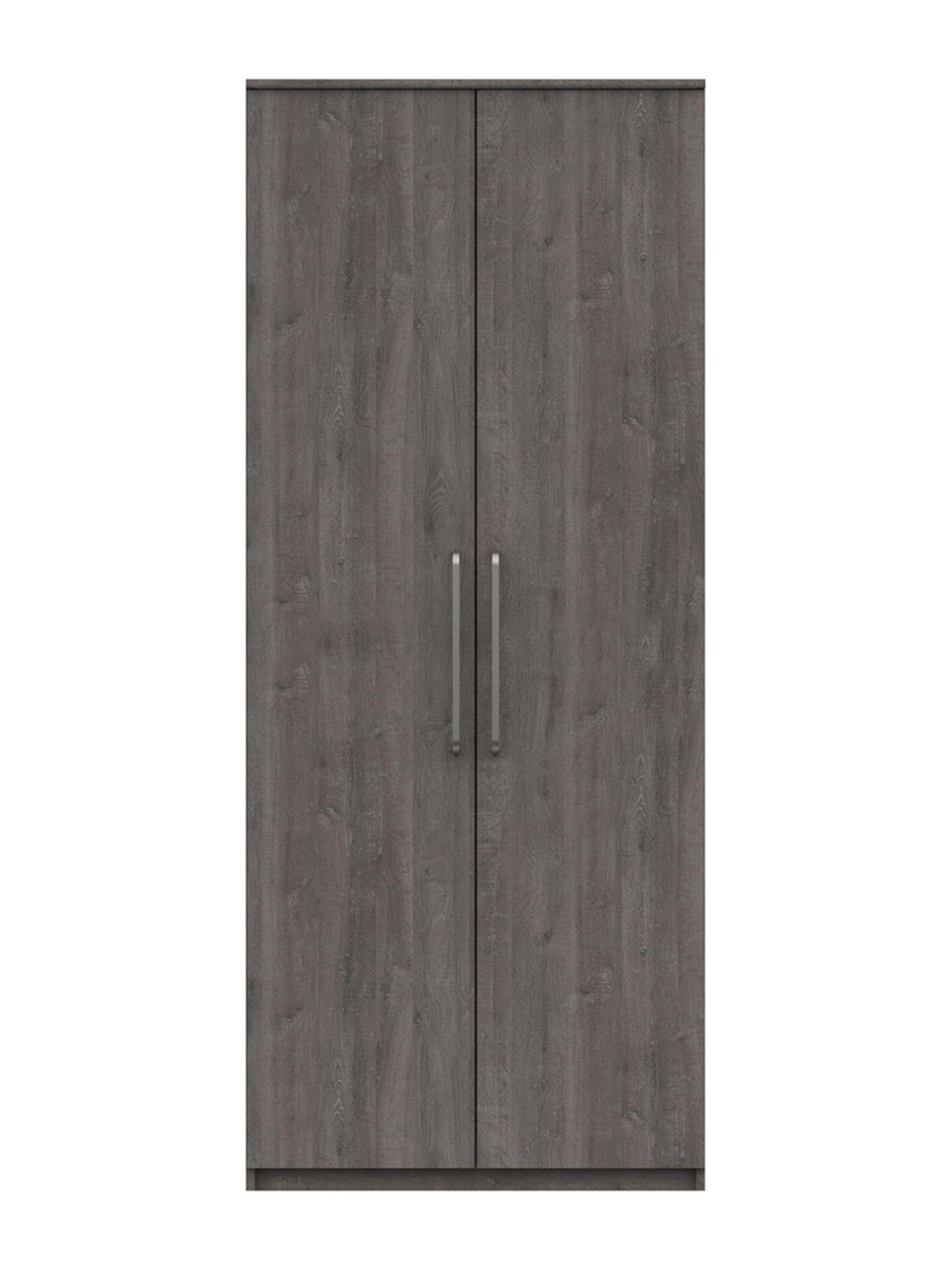 undefined Reagon Ready Assembled 2 Door Wardrobe