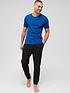  image of hugo-bodywear-3-pack-t-shirt-dark-blue