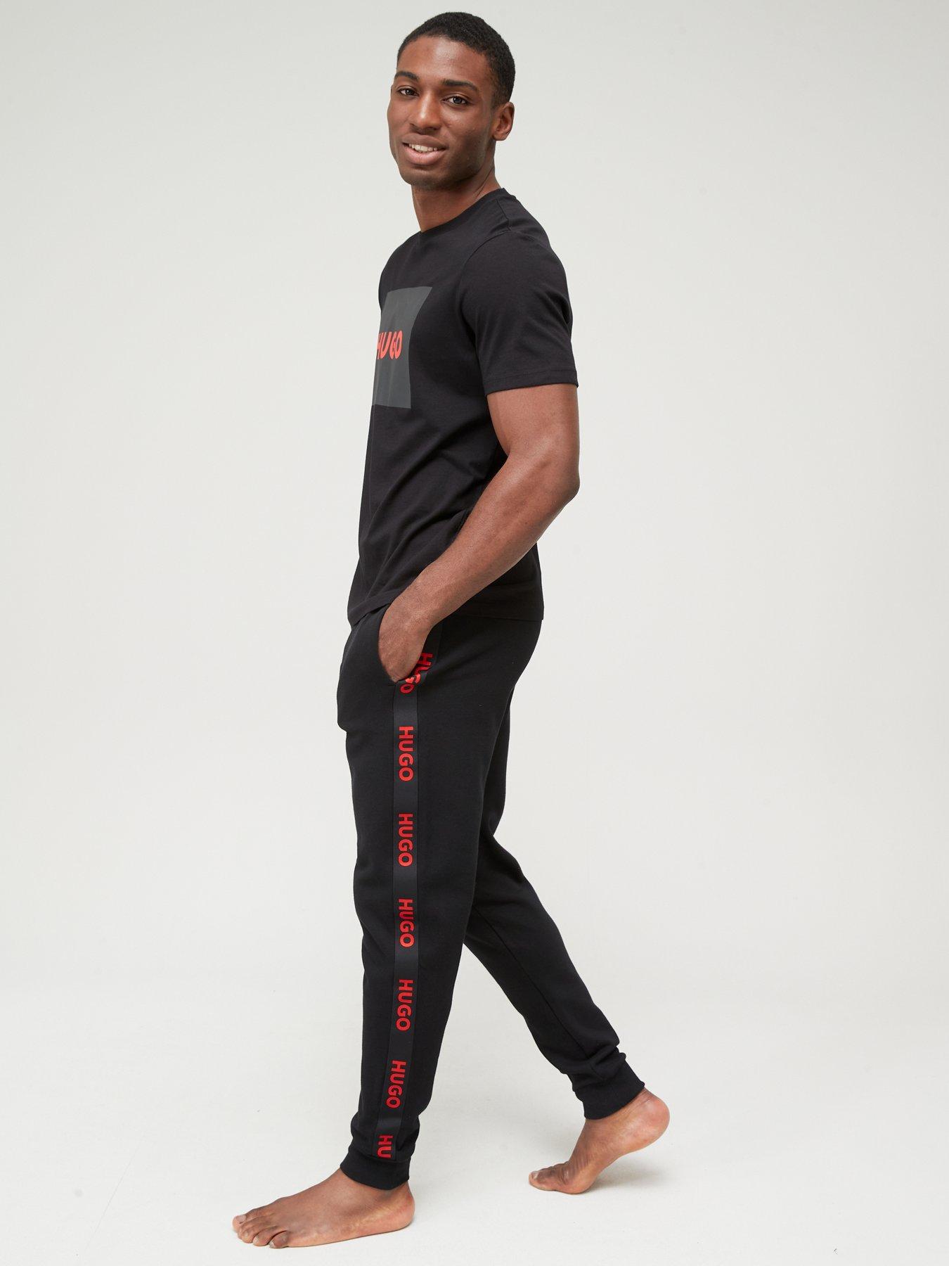 Hugo daky tape fleece pants hotsell