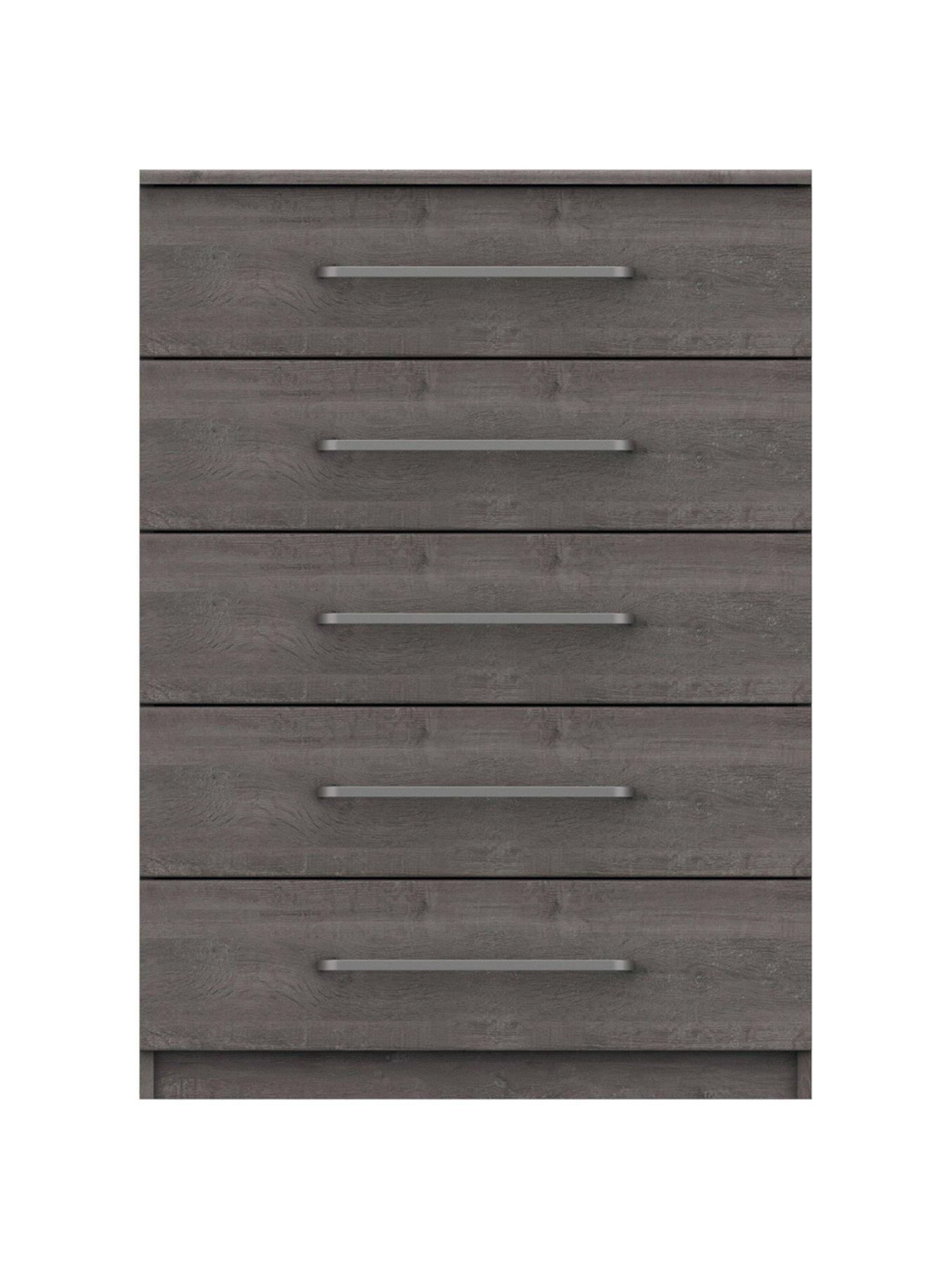 undefined Reagon Ready Assembled 5 Drawer Chest