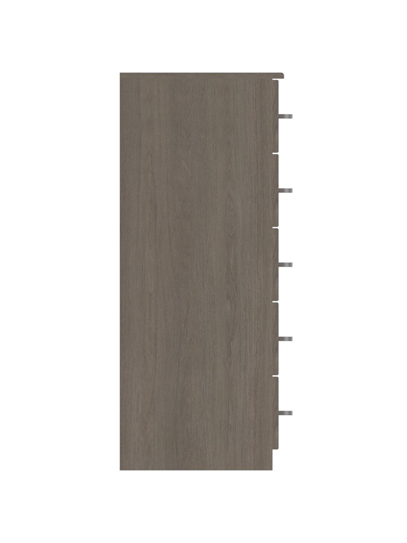 Image 4 of 4 of One Call Reagon Ready Assembled 5 Drawer Tall Boy