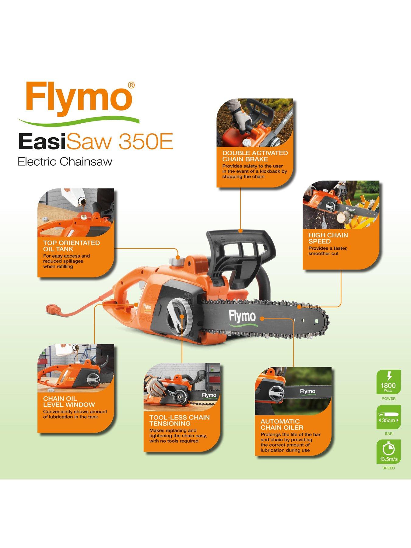  image of flymo-easisaw-350e-electric-chainsaw