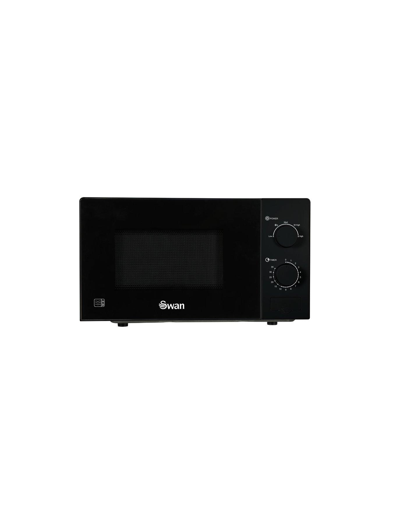  image of swan-20l-700w-manual-microwavenbsp--black