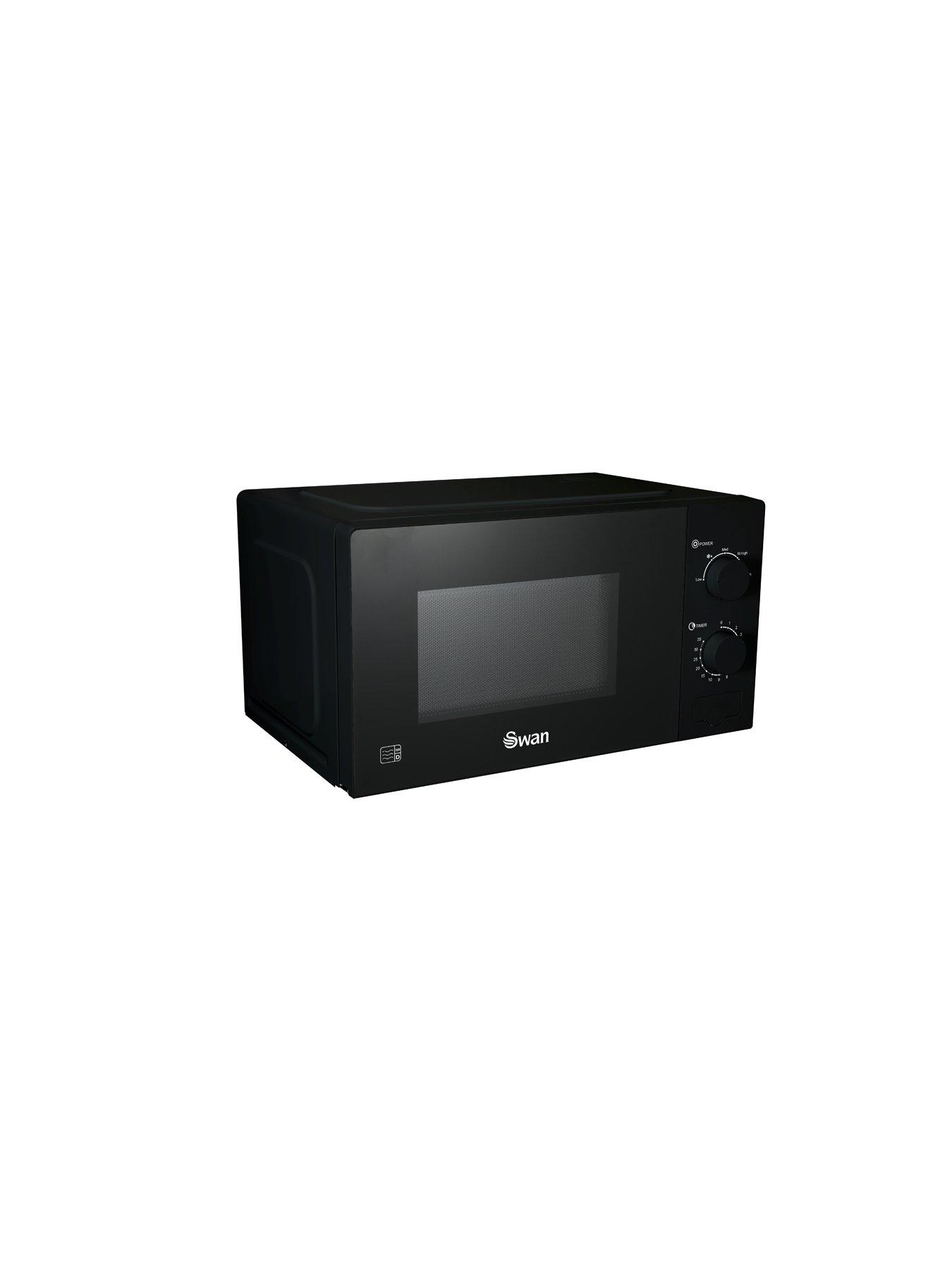  image of swan-20l-700w-manual-microwavenbsp--black