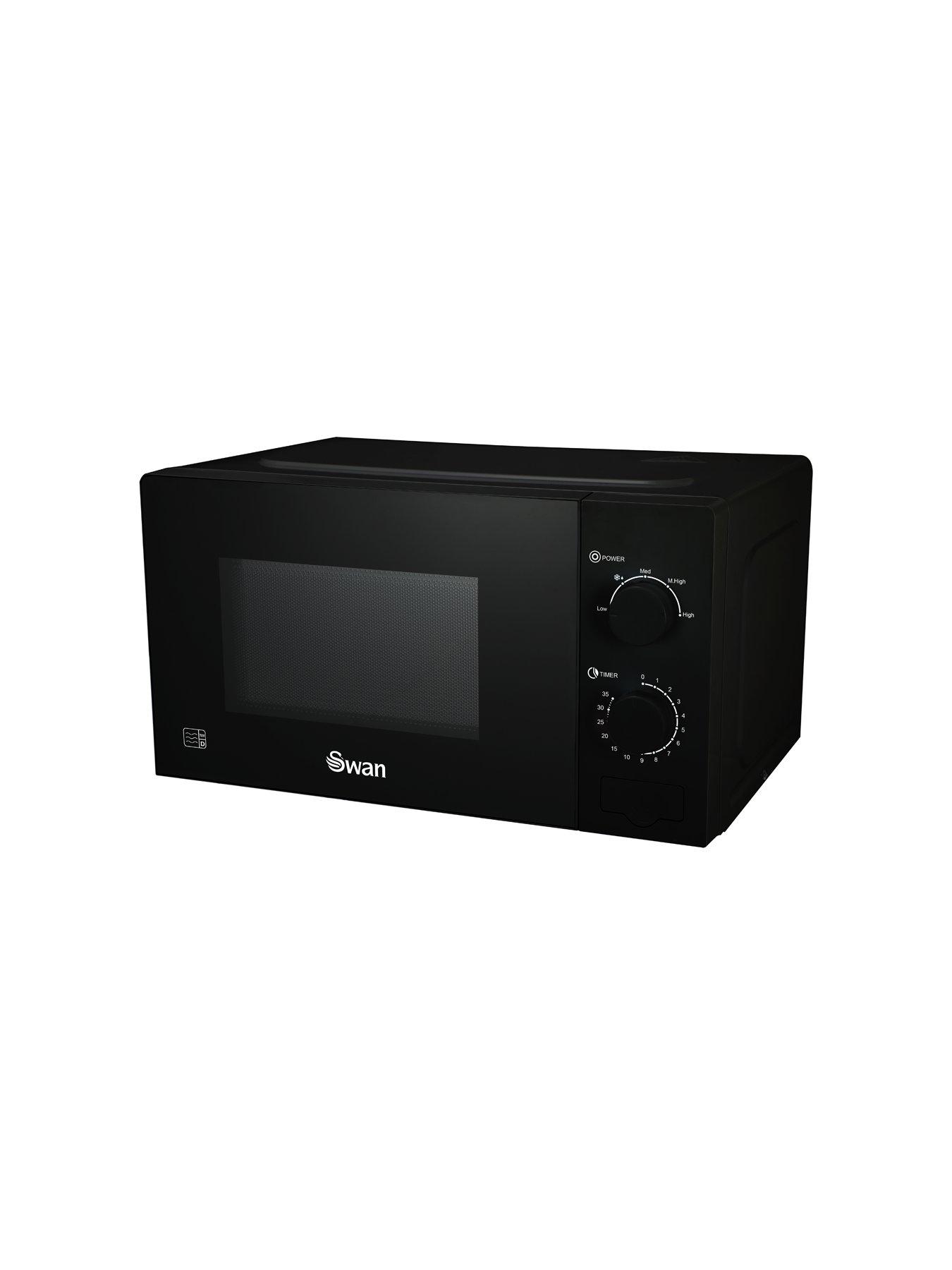  image of swan-20l-700w-manual-microwavenbsp--black