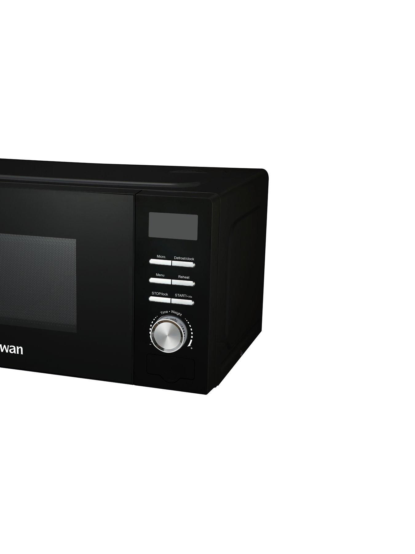 Image 3 of 6 of Swan 20L 700W Digital Microwave&nbsp;- Black