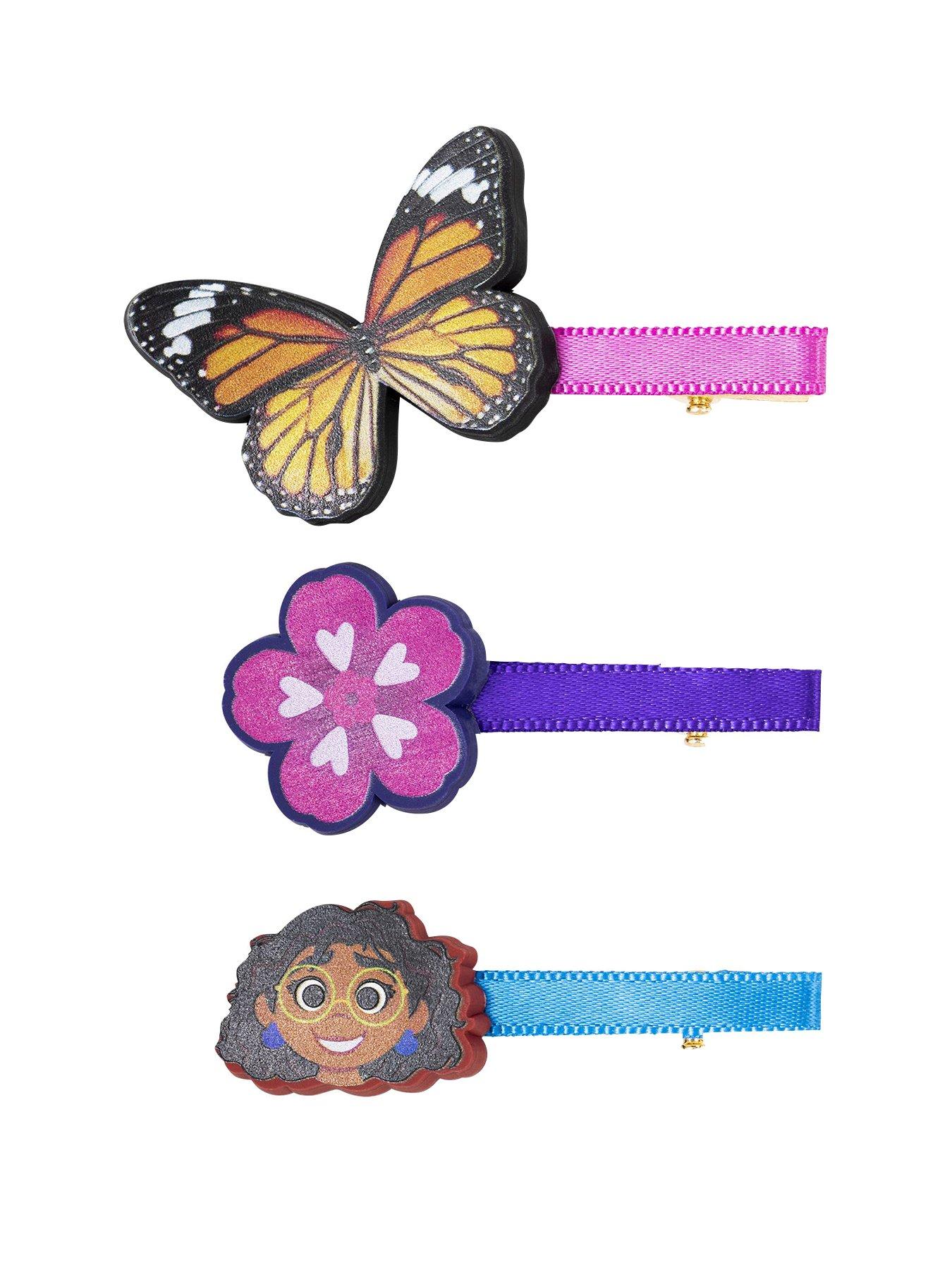 disney-encanto-pink-blue-and-orange-3-piece-hair-clip-set