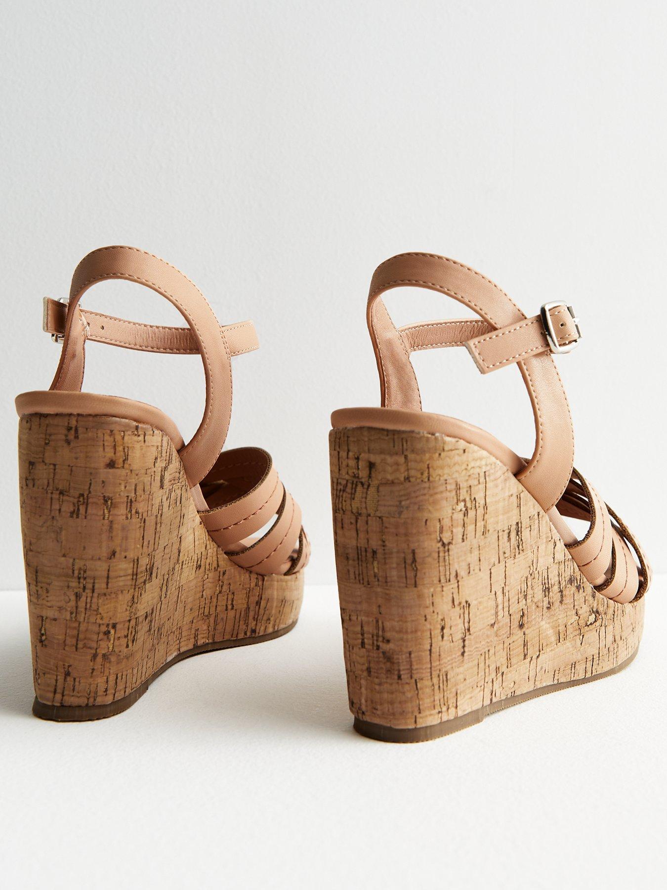 New look wide fit best sale wedge sandals