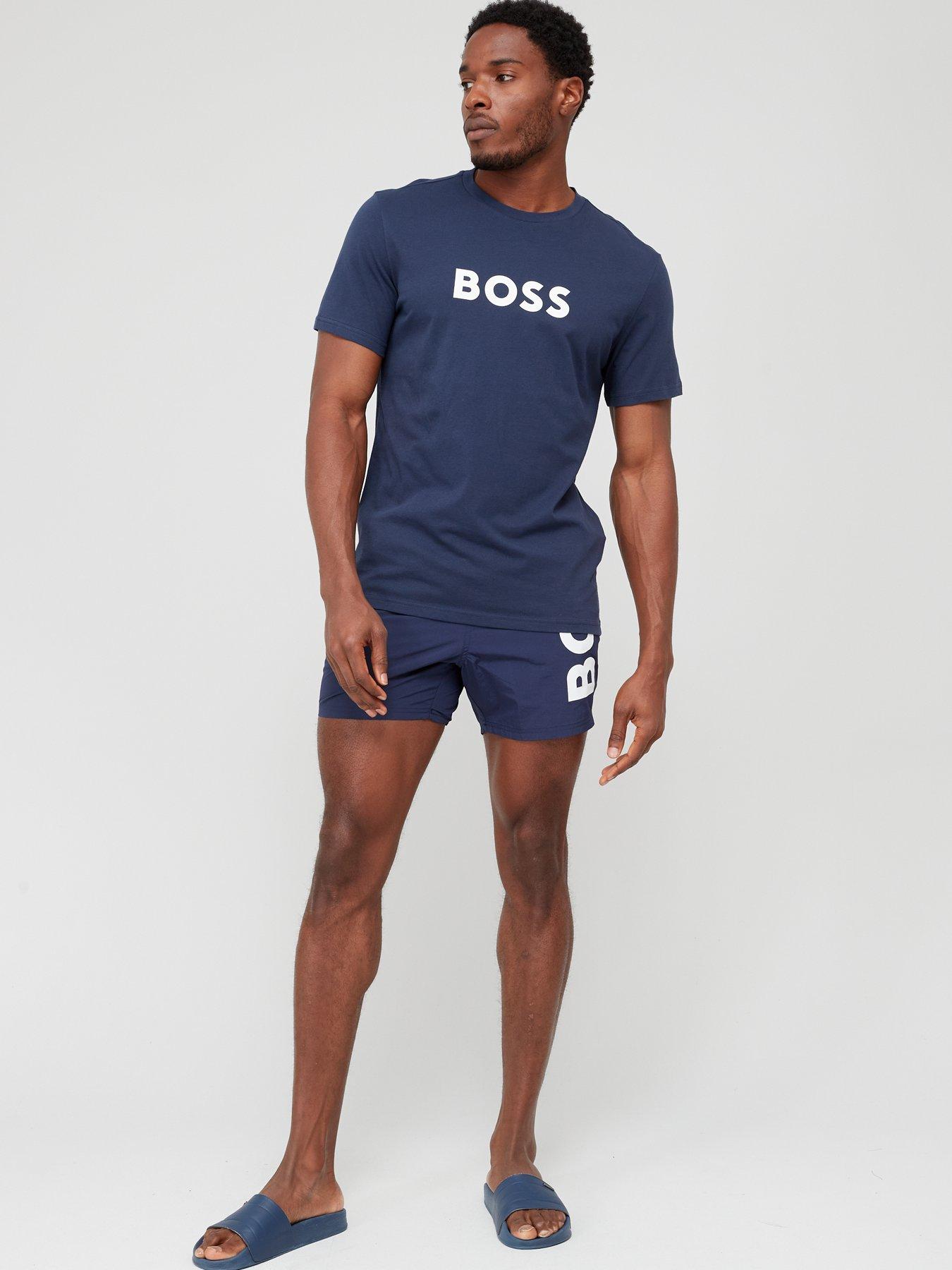 boss shorts and t shirt