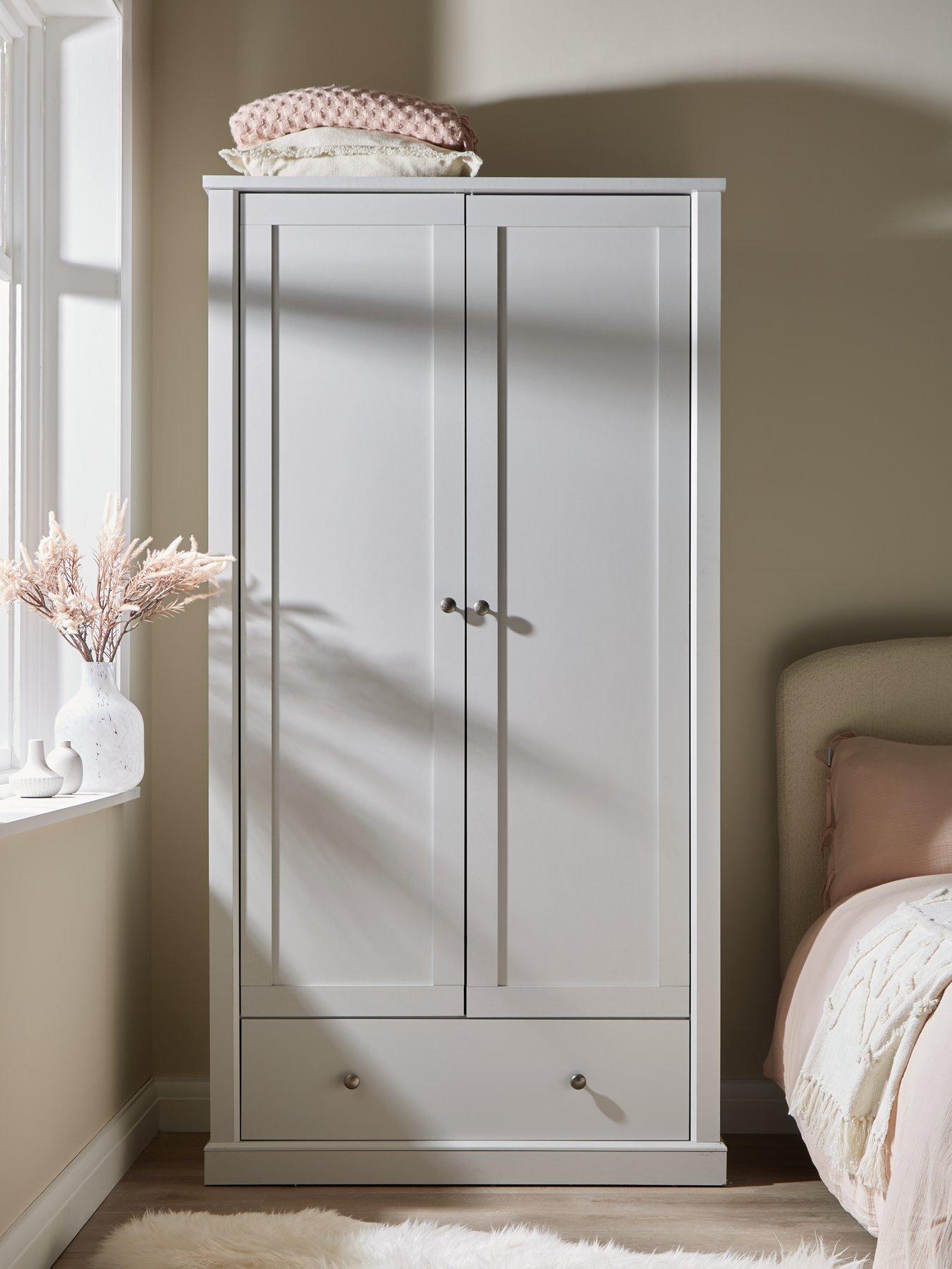 Very Home London 2 Door, 1 Drawer Wardrobe - FSC® Certified