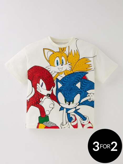 sonic-the-hedgehog-and-friends-graphic-t-shirt--nbspoff-white