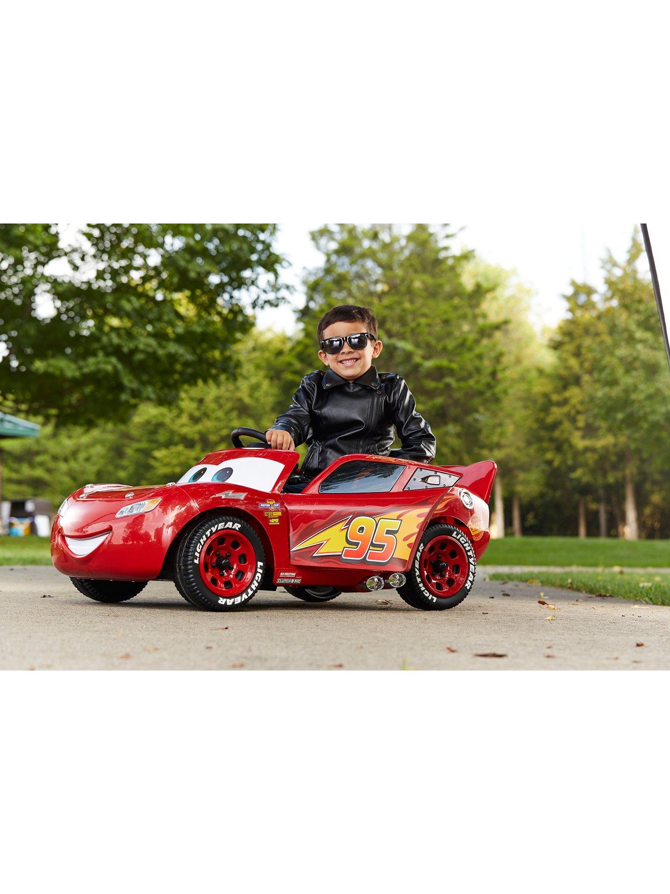 Lightning mcqueen sale 12 volt car