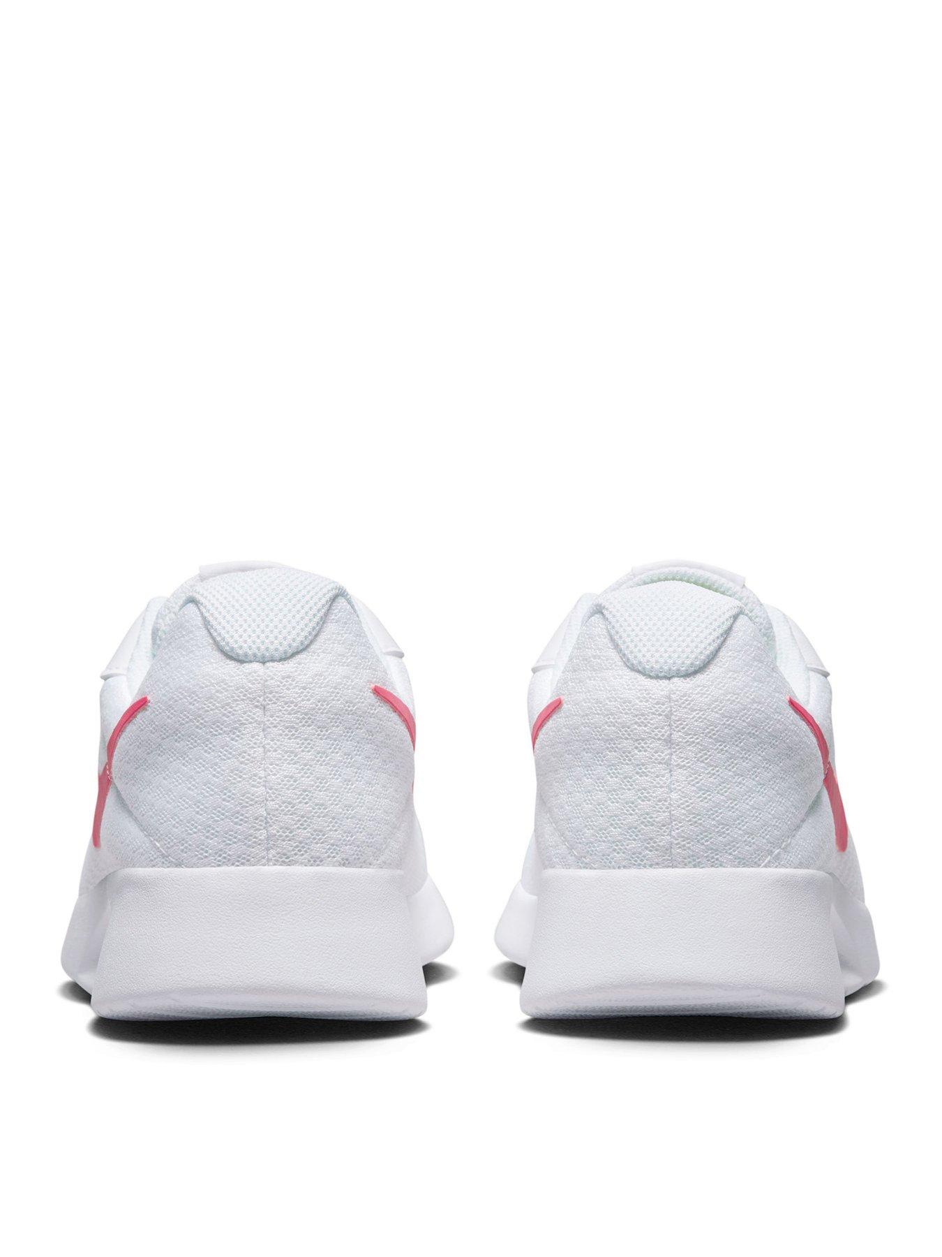 Nike Tanjun Trainers White Pink littlewoods