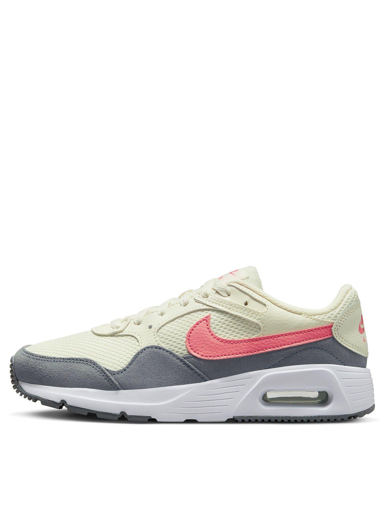 Cream cheap nike trainers