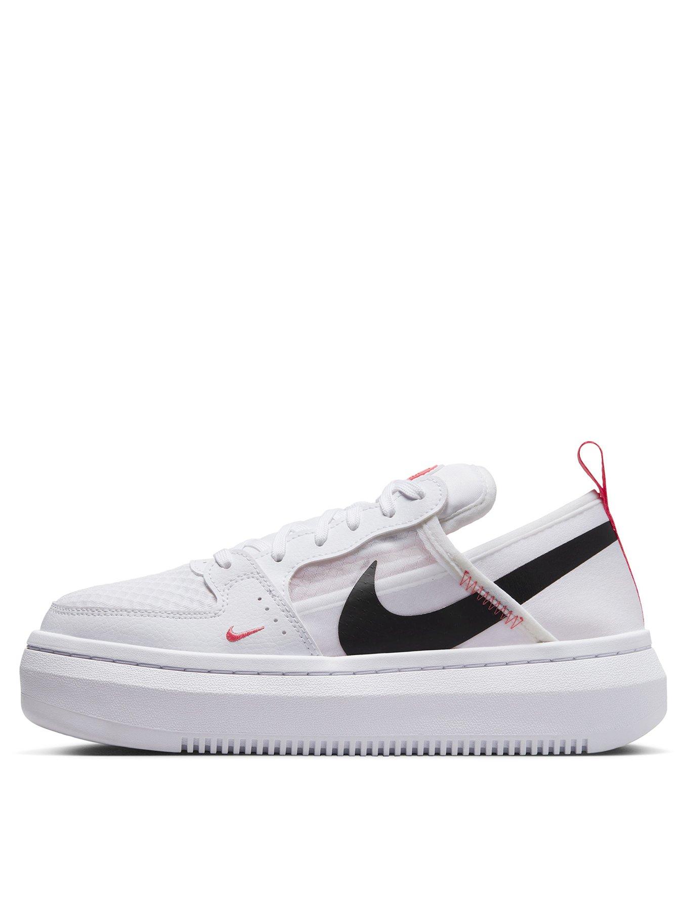 Court Vision Alta Trainers White Black