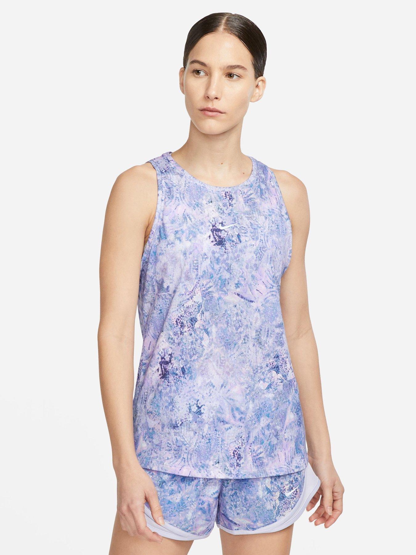 Nike floral 2025 tank