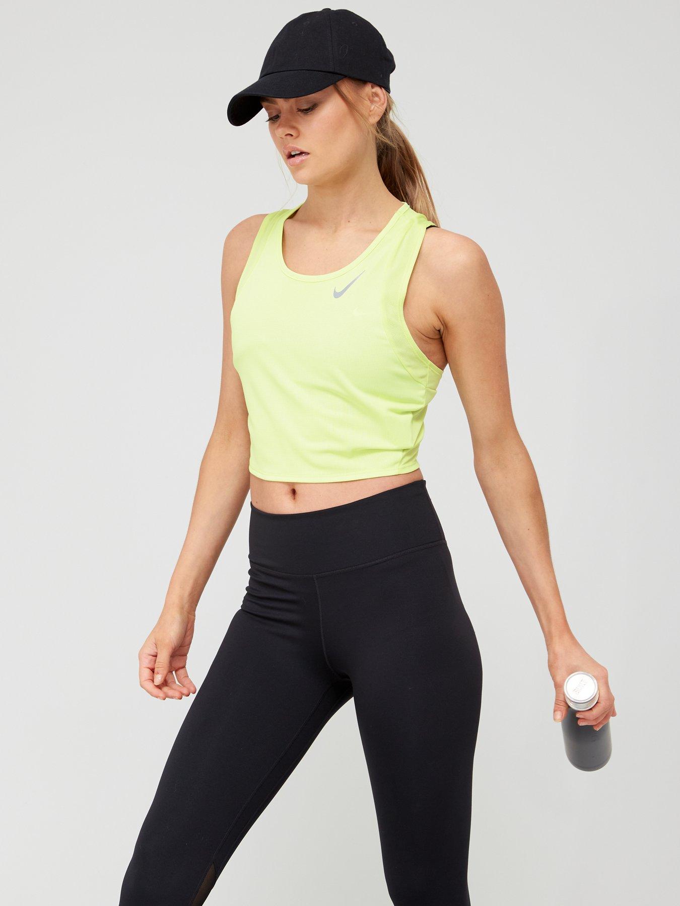 Nike Women's Luxe Cropped Novelty Tank Top W - Black – Manor.