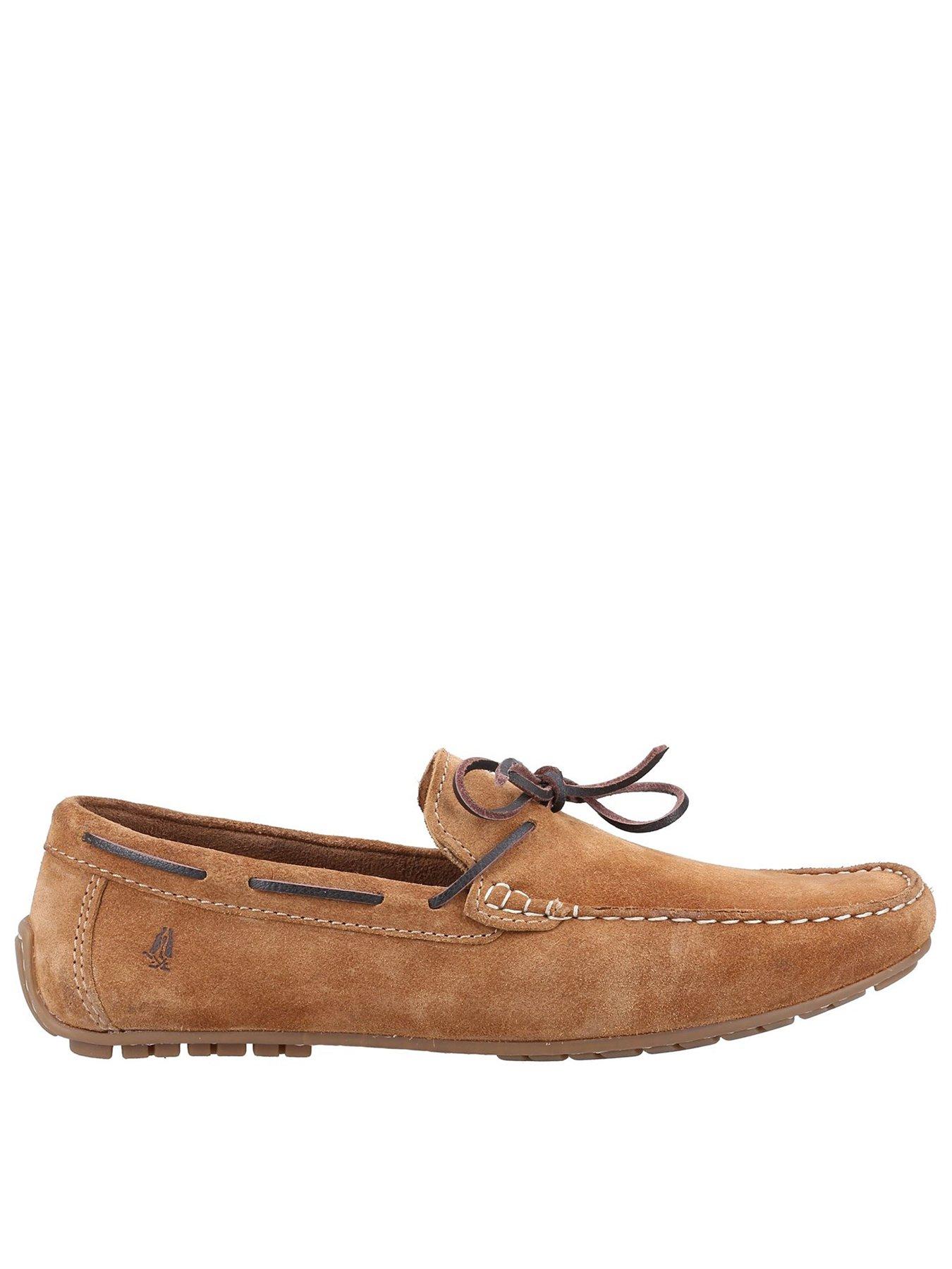 Image 1 of 4 of Hush Puppies Reuben Boat Shoe - Light Brown