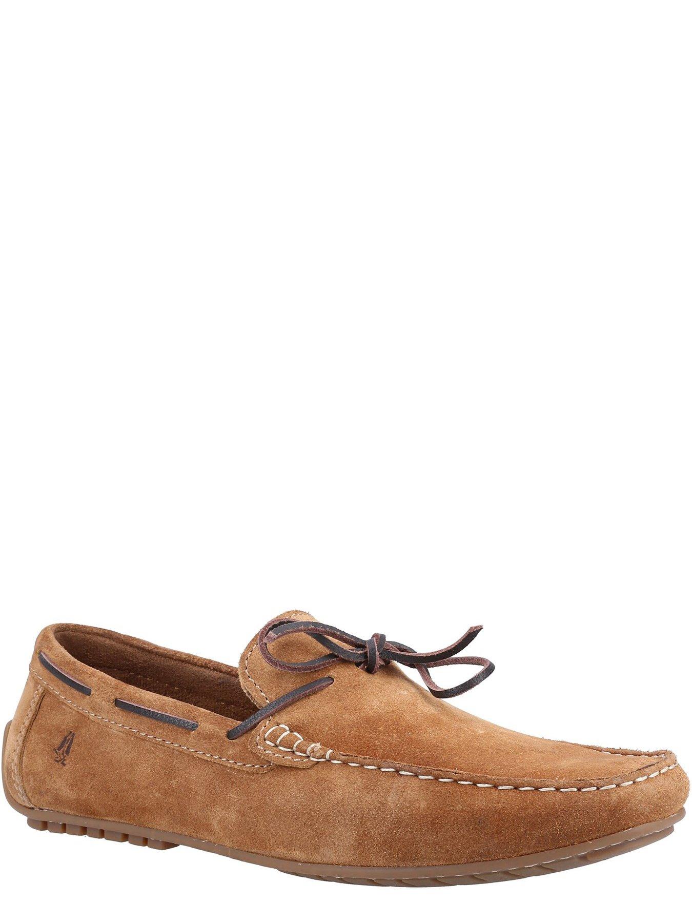 Image 3 of 4 of Hush Puppies Reuben Boat Shoe - Light Brown