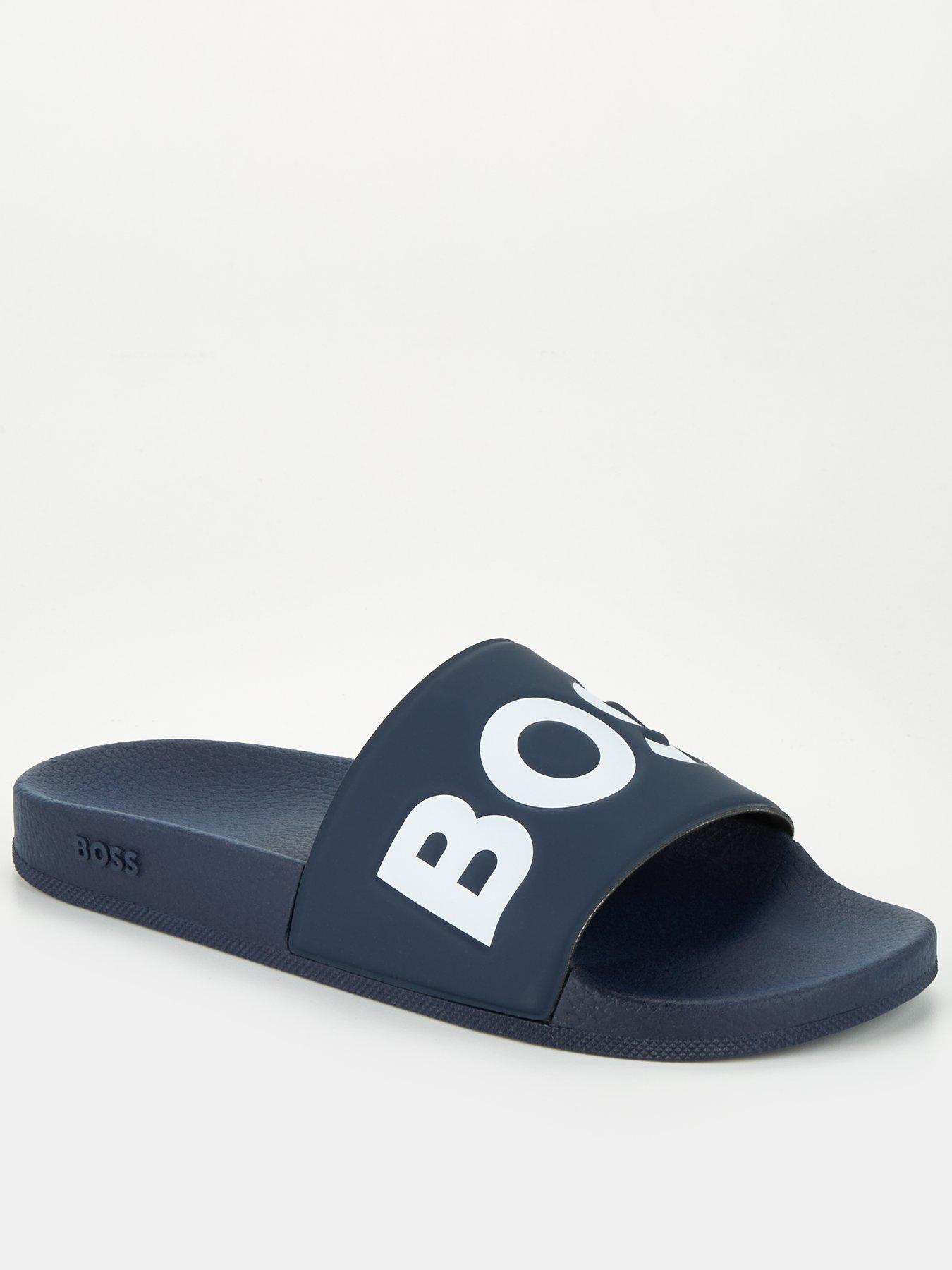 Hugo boss online slippers sale