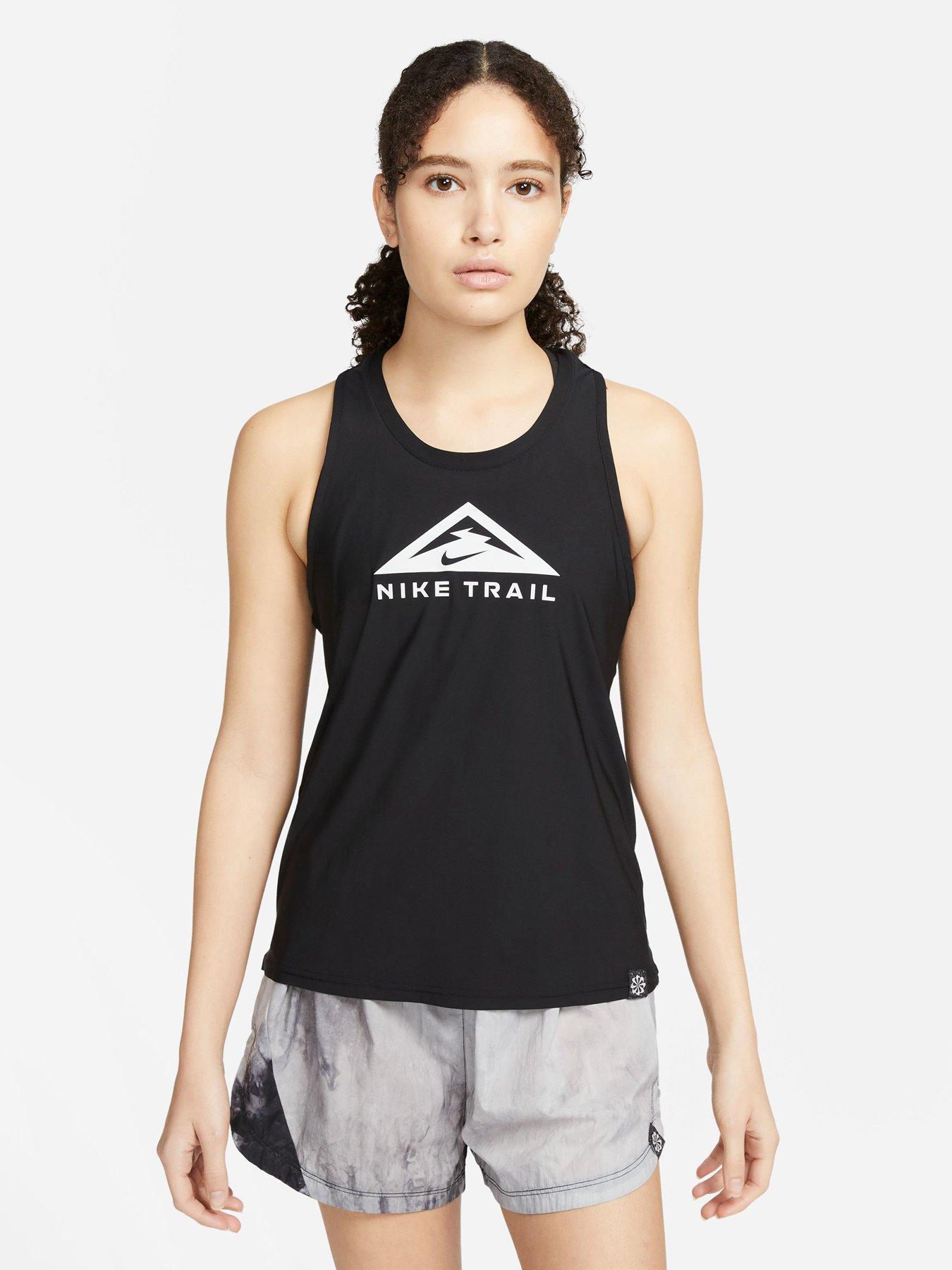 Nike Women's Yoga Dri Fit Tank - BLACK