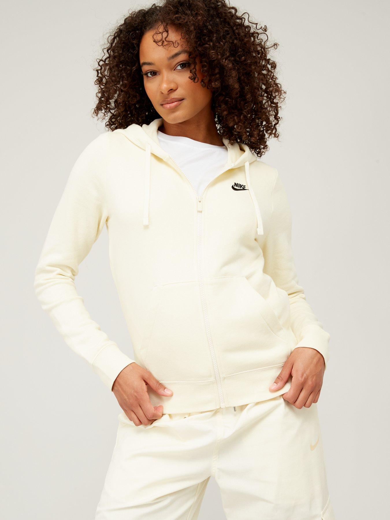 cream nike sweater