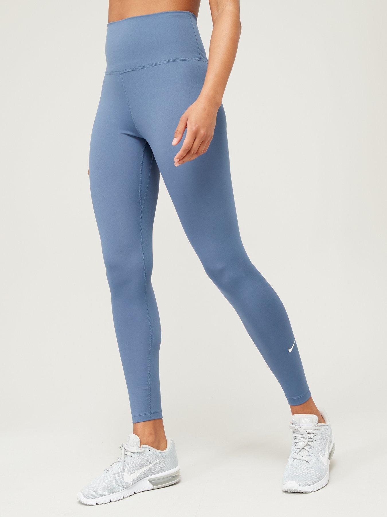 Light blue nike store leggings