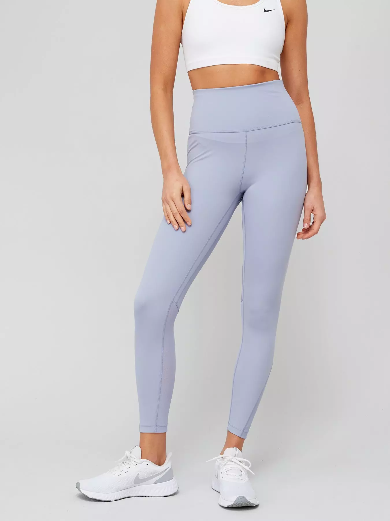 UNDER ARMOUR Branded Waistband Leggings - Navy