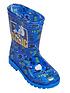  image of sonic-the-hedgehog-all-over-printnbspwellies-blue