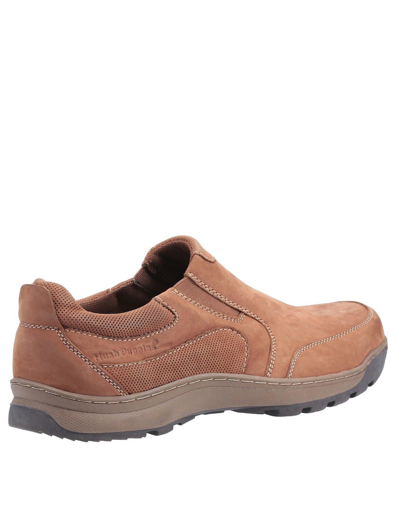Hush Puppies Jasper Casual Slip On Shoes Light Brown