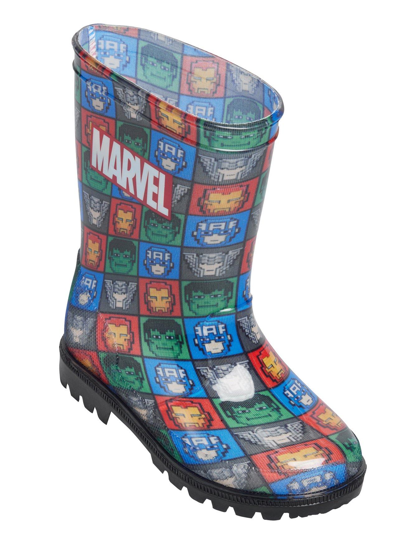 Marvel avengers shop rain boots