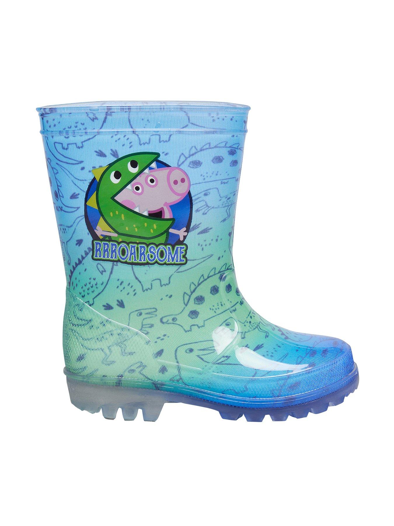 Light up outlet peppa pig wellies