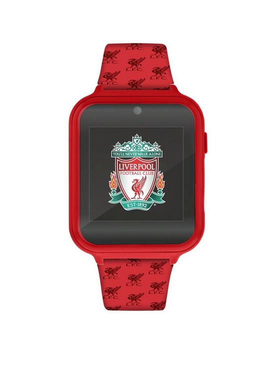 front image of liverpool-fc-official-liverpool-football-club-red-interactive-watch