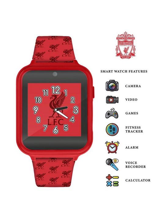 stillFront image of liverpool-fc-official-liverpool-football-club-red-interactive-watch