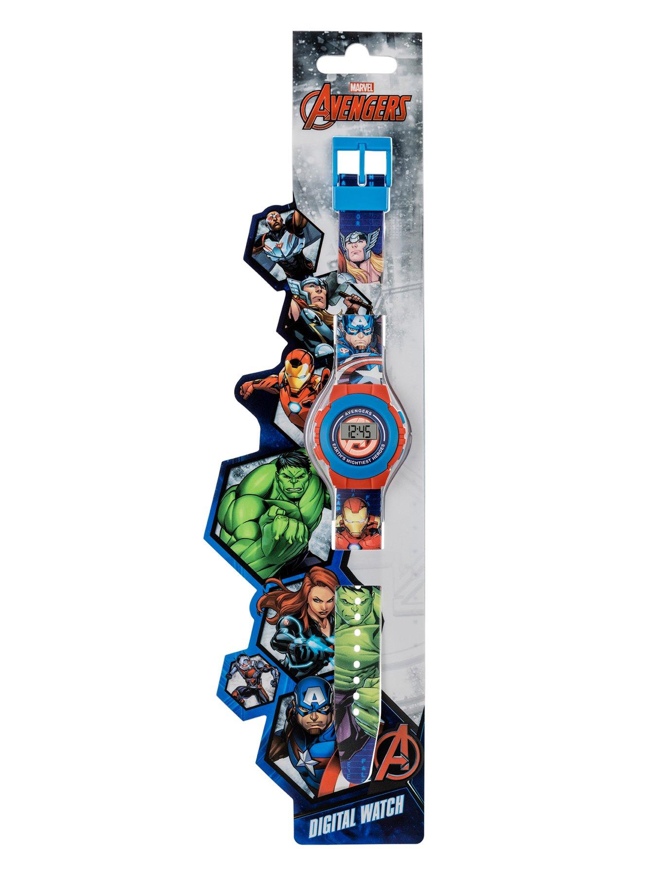 Avengers digital outlet watch