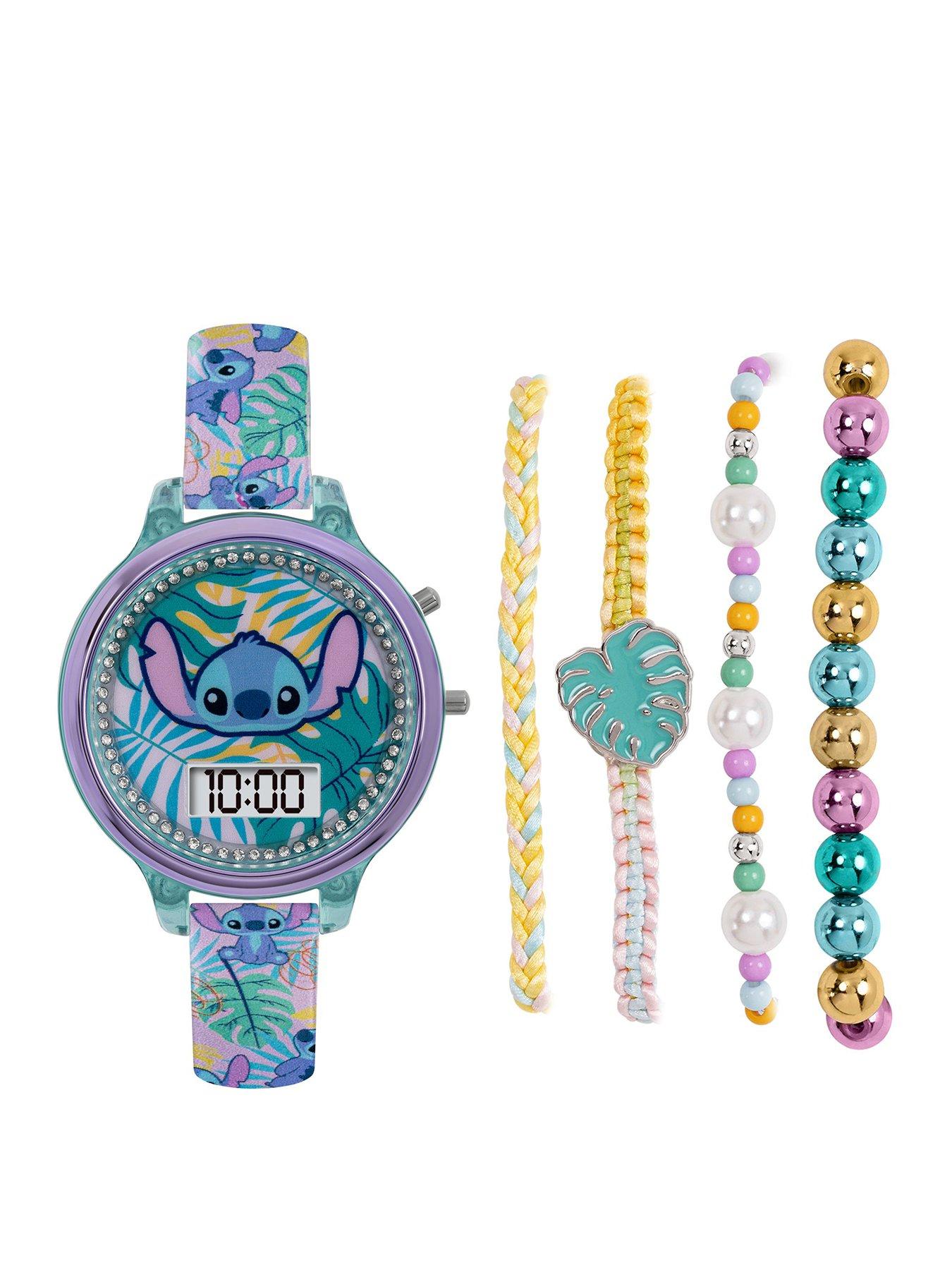 front image of disney-lilo-and-stitch-digital-watch-and-bracelet-set