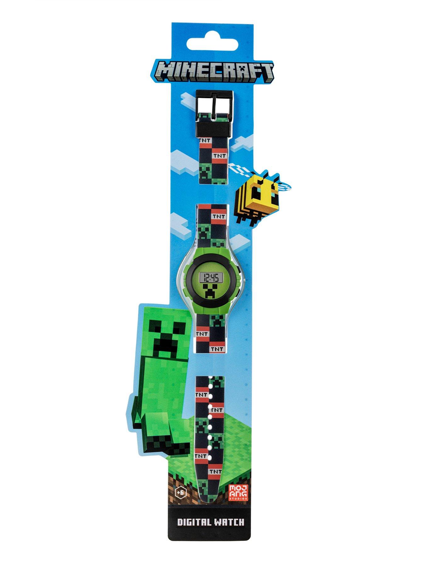 Image 3 of 3 of Minecraft Green Digital Watch
