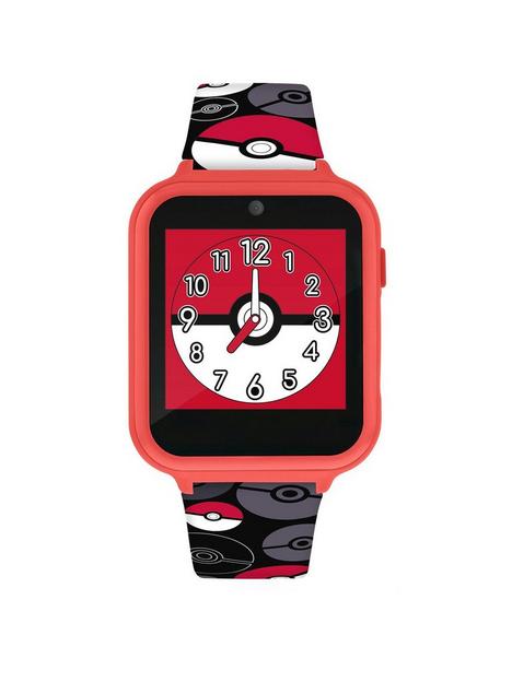 pokemon-pokmon-red-printed-character-pritned-strap-smart-watch