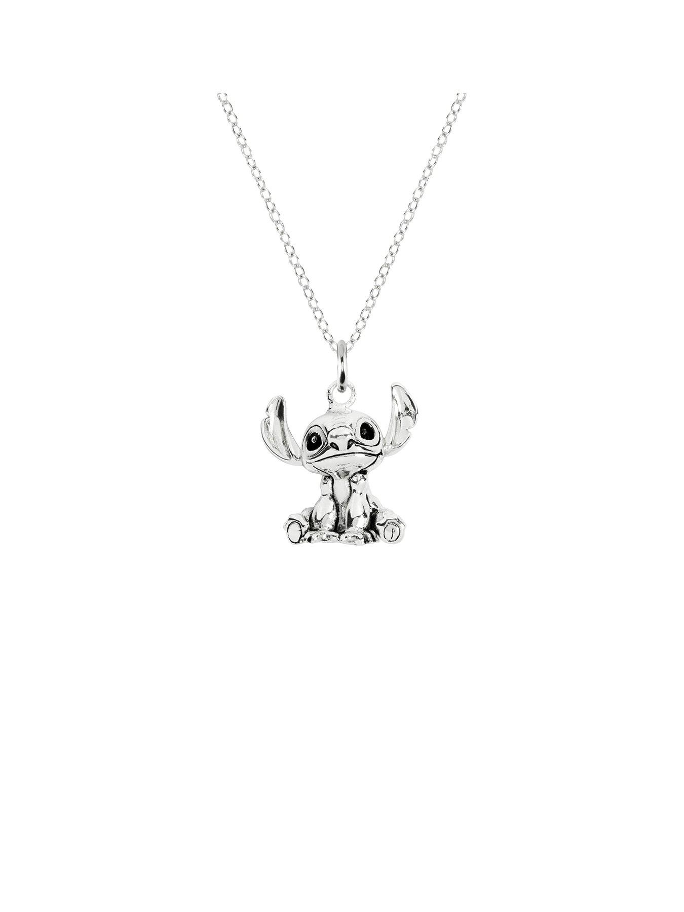 Disney Lilo  &  Stitch Sterling Silver Necklace