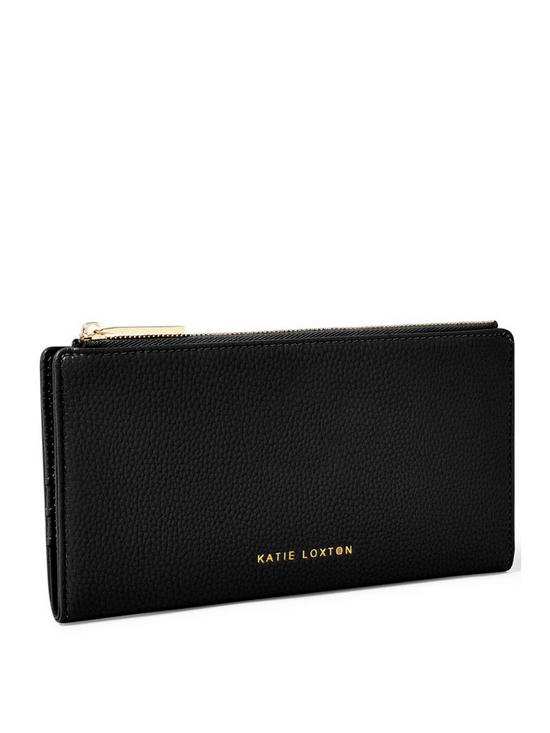 Katie Loxton Travel Wallet , And So the Adventure Begins , Black , 18cm ...