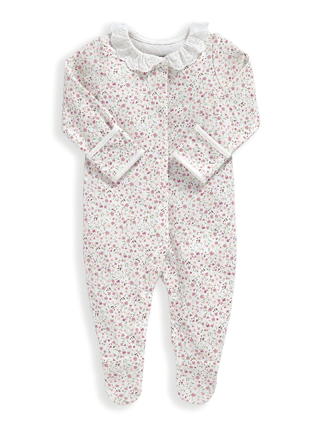 Mamas & Papas Baby Girls 5 Piece Floral Set - Pink | littlewoods.com