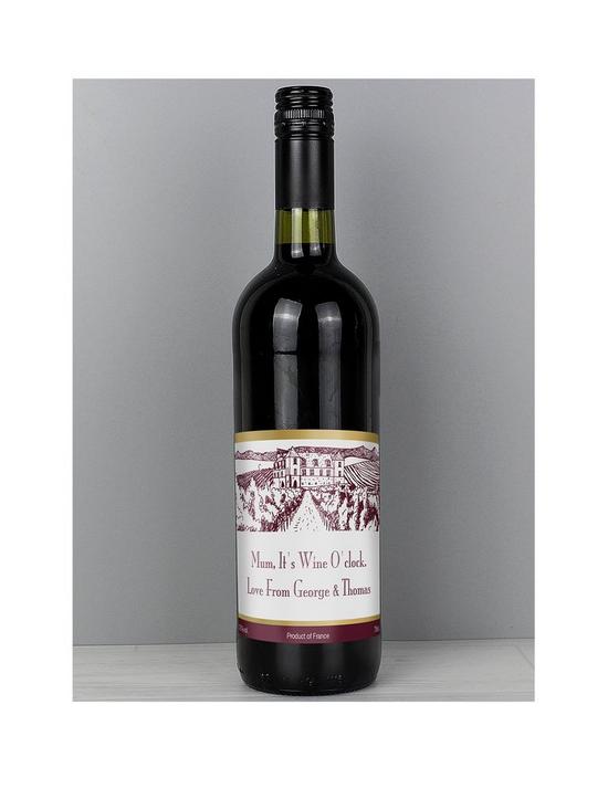 front image of the-personalised-memento-company-personalised-wine