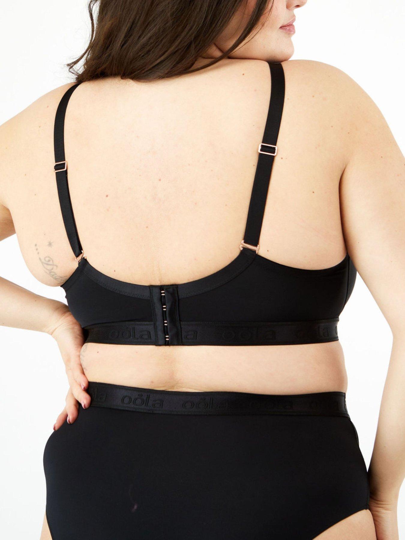  image of oola-everyday-moulded-t-shirt-bra-black