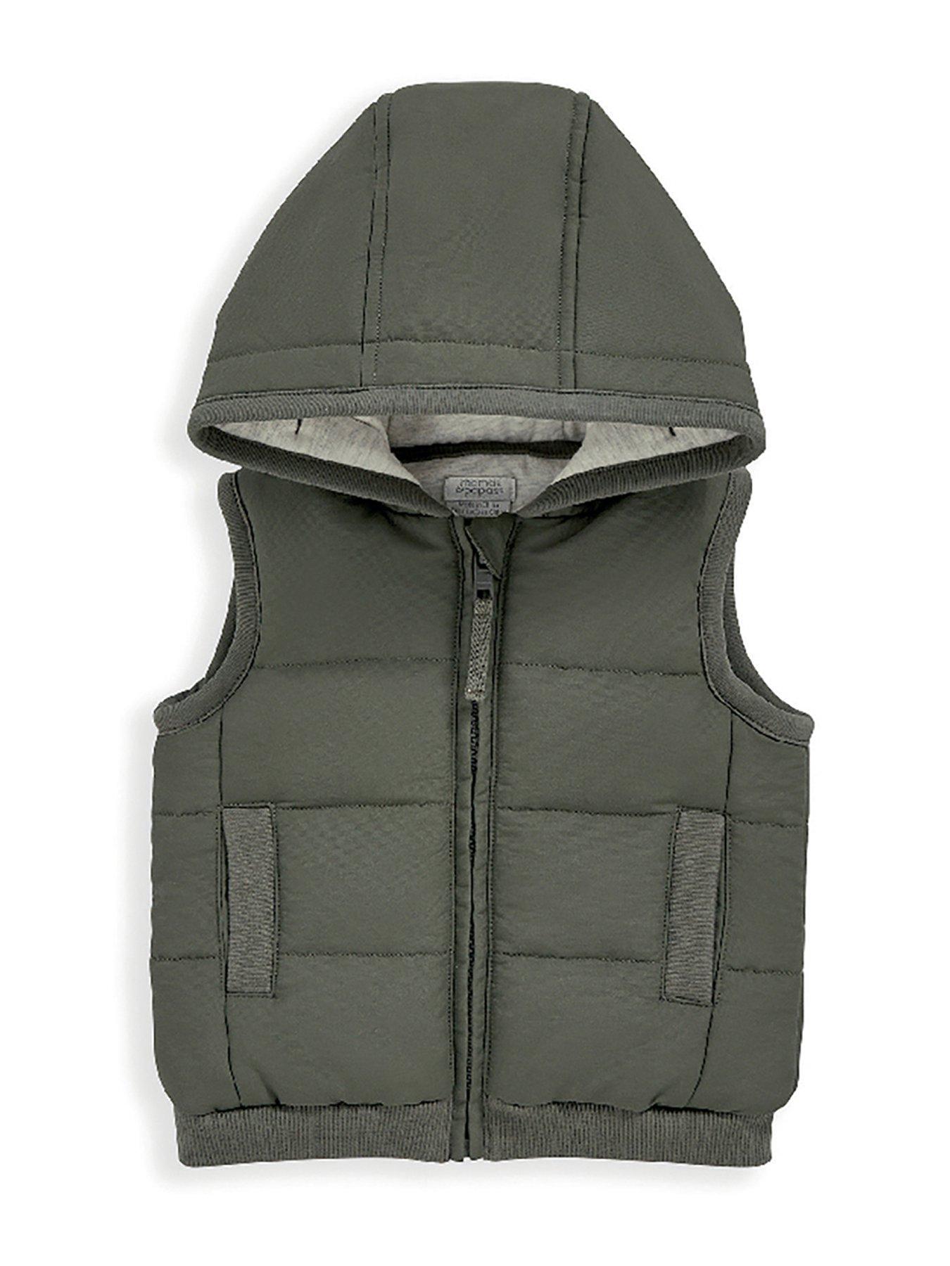 Mamas & Papas Baby Boys Gilet Green