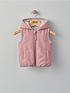  image of mamas-papas-baby-girls-embroidered-gilet-pink