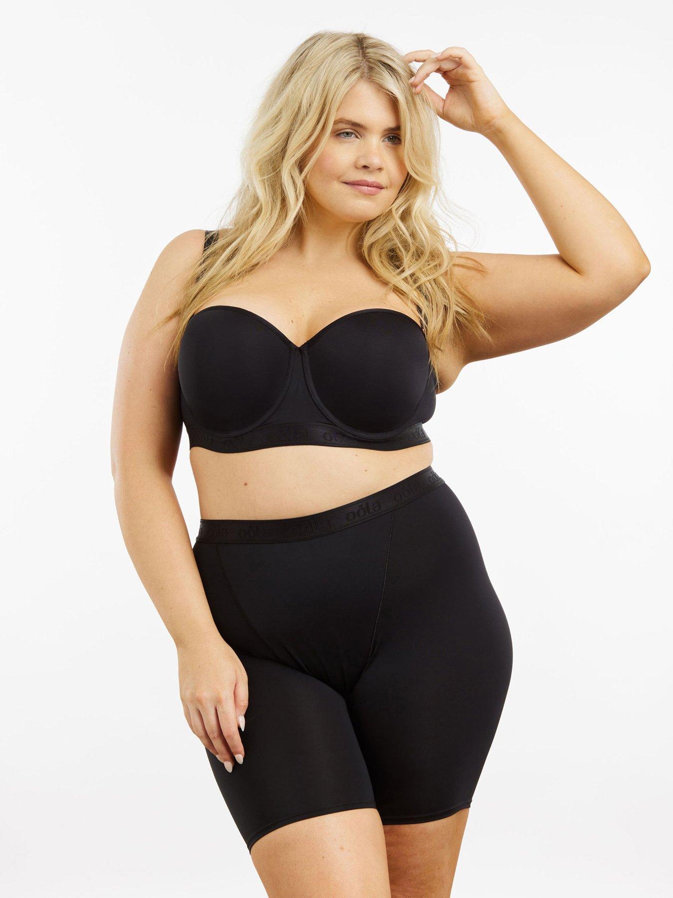 Oola Longline Moulded Strapless Bra - Black | Littlewoods