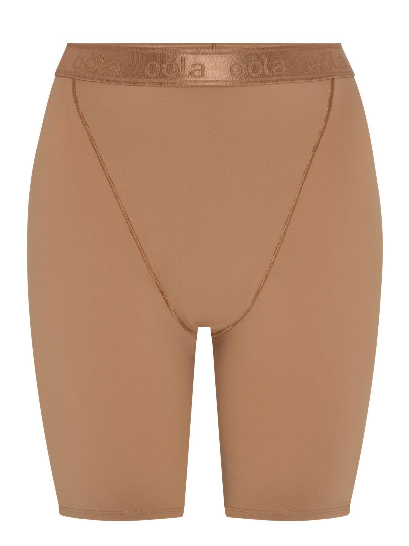  image of oola-control-cycling-short-dark-beige
